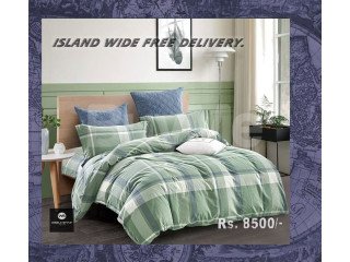 YARN DYED DUVET SET 100% COTTON YARN DYED FABRIC