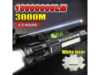 HIGH POWER WHITE LASER LED FLASHLIGHT