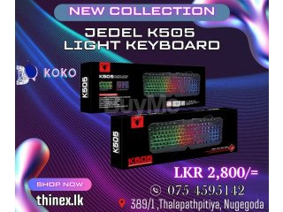 JEDEL K505 LIGHT KEYBOARD