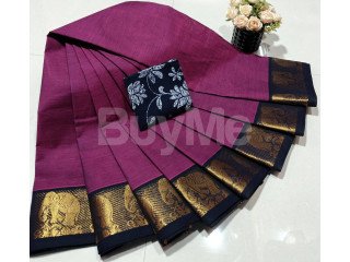 CHETTINAD TRENDY COTTON SAREE