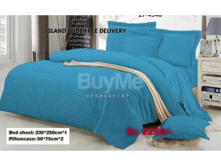 COTTON STRIPES BEDSHEET DESIGN