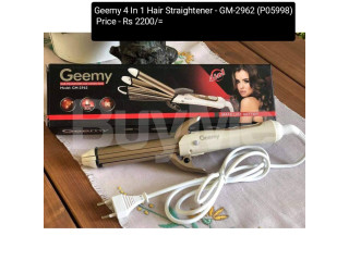 GEEMY 4 IN 1 HAIR STRAIGHTNER