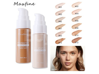 MAXFINE 12 COLOUR LIQUID FOUNDATION FOAM