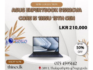 ASUS EXPERTBOOK B1502CVA CORE I5 1335U 13TH GEN