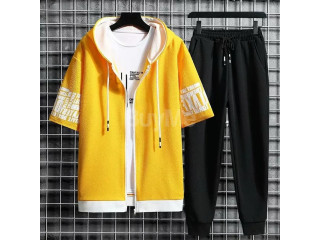 SET FOR MEN SUMMER SPORTS SUIT