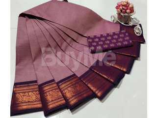 CHETTINAD ROYAL PLAIN SAREE