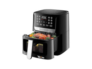 BLACK+DECKER 12 IN 1 DIGITAL AIR FRYER WITH WINDOW – AF4500-B5