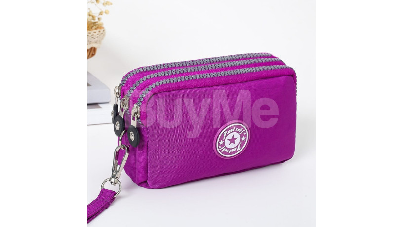 thickened-three-layer-long-zipper-pocket-purse-big-0