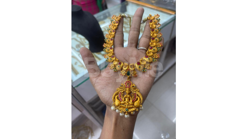simple-wedding-wear-necklace-set-big-0