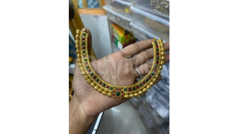 simple-wedding-wear-necklace-set-big-0