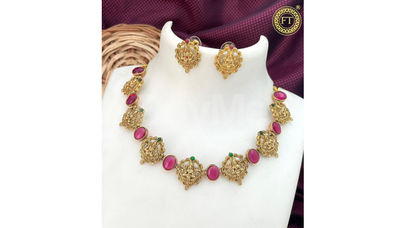simple-wedding-wear-necklace-set-big-0