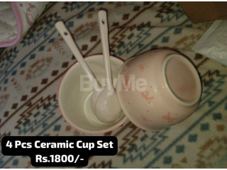 CERAMIC CUP SET