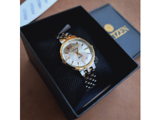 CITIZENS LADIES WATCH - WHITE DIAL