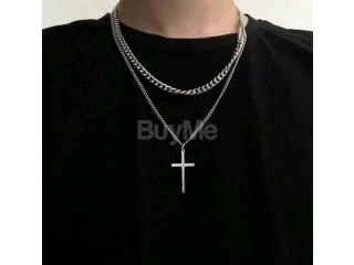2PCS CROSS NECKLACE