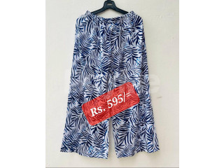 VISCOSE LONG PANTS DESIGN