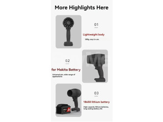 MINI TURBO JET FAN WIRELESS BLOWER
