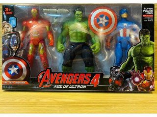 3 PCS AVENGERS TOY