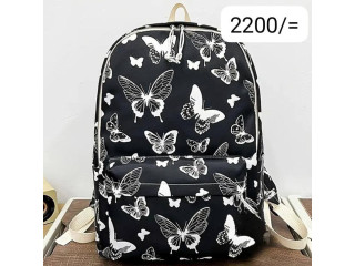 BUTTERFLY DESIGN BACKPACK