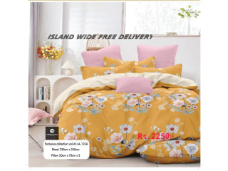 BEDSHEET COLLECTION WITH 2 PILLOW CASES