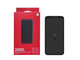 MI XIAOMI REDMI 20000MAH POWER BANK PORTABLE CHARGER 18 W DUAL INPUT
