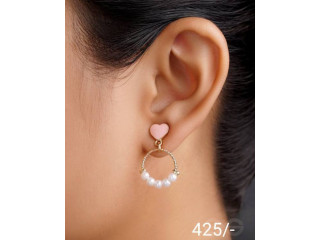 EAR RING PINK