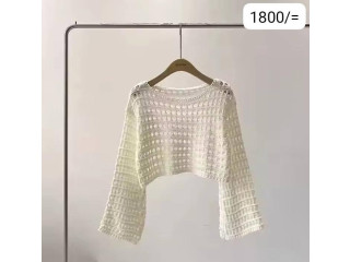 WOMEN'S CLOTHING - CROP TOP DESIGN