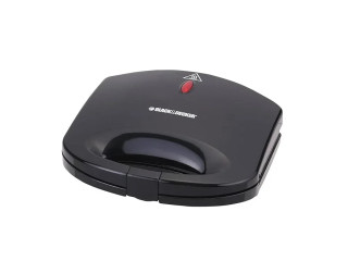 BLACK & DECKER 600-WATT 2-SICE SANDWICH MAKER – TS1000