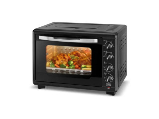 BLACK+DECKER 55L DOUBLE GLASS MULTIFUNCTION TOASTER OVEN