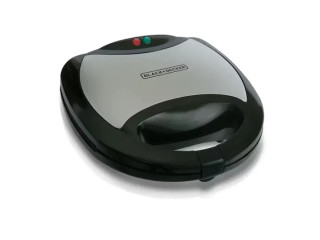 BLACK+DECKER 2 SLICE – SANDWICH MAKER - (FIXED PLATE)