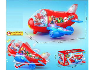SUPER MARIO STUNT AIRPLANE MUSIC TOY (P06663)