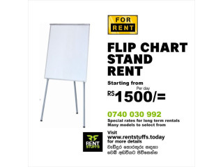 FLIP CHART WITH STAND FOR RENTAL