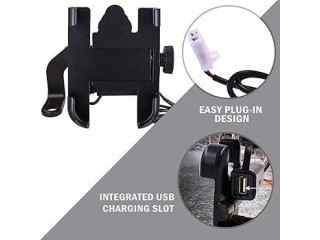 ALLEXTREME EXMUH02 MOBILE PHONE HOLDER WITH USB CHARGER