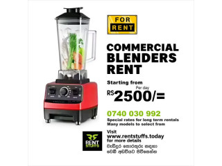 JUICE BLENDER RENTAL