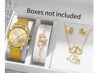 WATCH & JEWELRY SET