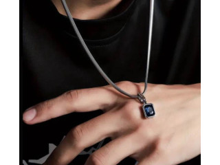 MENS NECKLESS STEEL TITANIUM