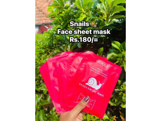 SNAILS FACE SHEET MASK
