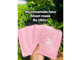 NICOTINAMIDE FACE MASK