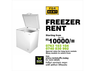 FREEZER FOR RENT