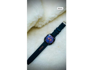 MEN'S CASUAL RUBBER BELT WATCH