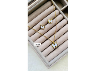 STAINLESS STEEL BUTTERFLY SET
