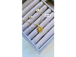 STAINLESS STEEL JEWELRY SET