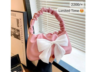 LADIES HANDBAGS PINK DESIGN