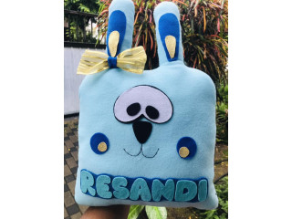 CUTE SOFT PILLOW (BLUE)