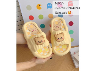 YELLOW LADIES SLIPPERS
