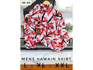 ELEGANT HAWAIN SHIRT - RED