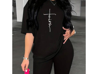 STUNNING T SHIRT - BLACK
