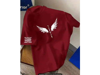 STUNNING BAGGY T SHIRT - MAROON