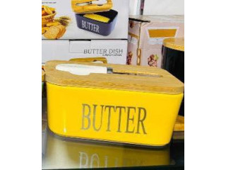 BUTTER DISH CERAMIC