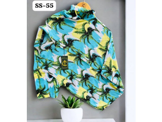 BOLD TROPICAL PRINT HAWAIIAN SHIRT