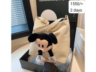 MICKY MOUSE DESIGN HANDBAGS